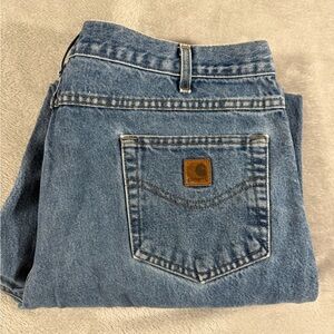 Carhartt Men’s Blue Jeans Size 42x34 Loose Fit